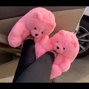 Teddy Bear Slippers!